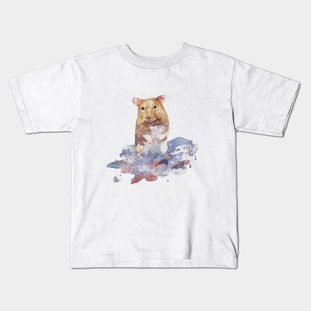 Little Hamster Kids T-Shirt by Sacrilence